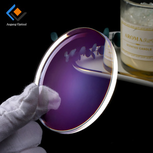 Lentes de Visión Sencilla Cr39 1.56/1.61/1.67/1.59 al por Mayor, Lentes para Gafas Graduadas sin Cortar, Lentes Ópticas - Product Image 1