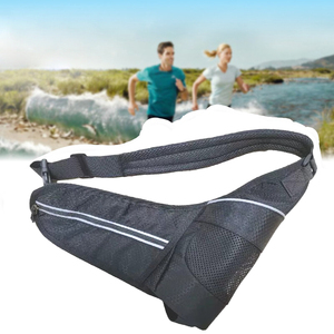 Cycling Lightweight Waterproof Fanny Pack Pack Zipper Closure Running Belt With Water Bottles Holder Pocket Women Waist <b>Bag</b> - Product Image 5