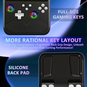 Console de jeu portable, écran IPS HD de 5.0 pouces, 256 go, 40000+ jeux intégrés, contrôle par bouton, Joystick, batterie de 6 heures, lecteur de jeu - Product Image 4