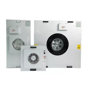 Unidad de filtro de ventilador del sistema FFU para sala limpia, campana de flujo laminar de escape H13 H14 HEPA Box Filter seta HEPA FFU - Product Image 5