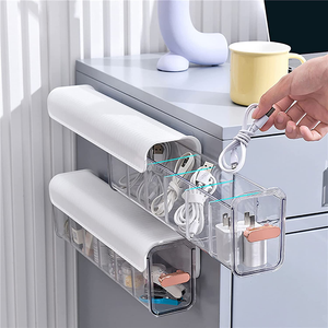 Boîte de rangement murale en plastique pour sous-vêtements et chaussettes, organisateur de rangement pour cuisine - Product Image 4