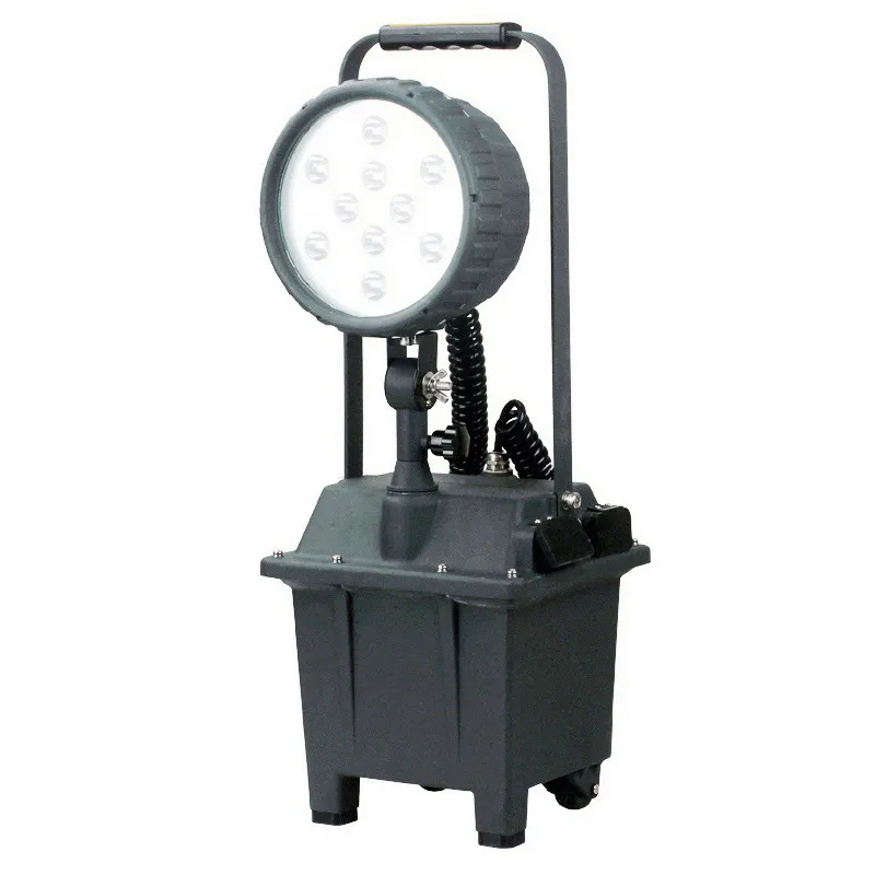 Waterproof Explosion Proof Maintenance Light Adjustable Portable Work Light 50W Explosion Proof Searchlight Used For Oil Field