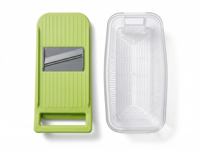 17-in-1 multifunctionele handmatige groentehakker, uien snijder, dicer en mandoline voor het maken van salades, familiediners en als keukenhulpje.