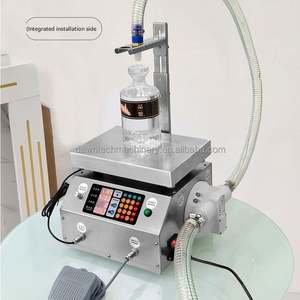 เครื่องปิดฝาขวดน้ำแบบตั้งโต๊ะอัตโนมัติเต็มรูปแบบสำหรับเครื่องดื่ม เบียร์ เครื่องบรรจุของเหลวขนาดใหญ่พร้อมระบบชั่งน้ำหนัก - Product Image 3