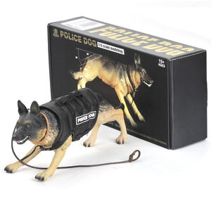 Nouveauté Figurine miniature miniature à l'échelle 1/6 Chien <span class=keywords><strong>collie</strong></span> Chien de police Modèle pour figurine d'action - Product Image 4