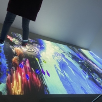 Nouvelle technologie de jeux interactifs par projection laser sur mur/sol pour enfants, aire de jeux en plastique d'intérieur, éducative, jardin, aéroport