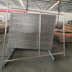 Clôture temporaire en grillage <span class=keywords><strong>galvanisé</strong></span> de 6, 8 et 10 pieds – Clôture de protection en grillage à mailles losangées de l'usine d'Anping - Product Image 3