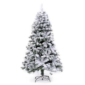 120/150/180/210cm mã hóa nhân tạo Cây giáng sinh trang trí Pre lit PVC Cây giáng sinh mini màu xanh lá cây Xmas cây - Product Image 4