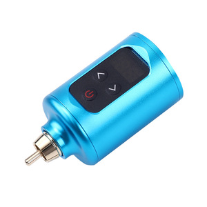 Mini Fuente de Alimentación Inalámbrica para Tatuajes, Batería RCA de 1400 mAh, Salida Estable, Carga Portátil para Estudio de Tatuajes - Product Image 3