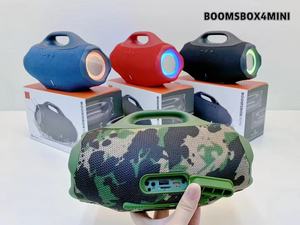 Altavoz Inalámbrico BT 2026 BOOMSBOX4 MINI, Portátil, con Asa, Luz RGB, Emparejamiento TWS, para Campamento y Fiestas - Product Image 1