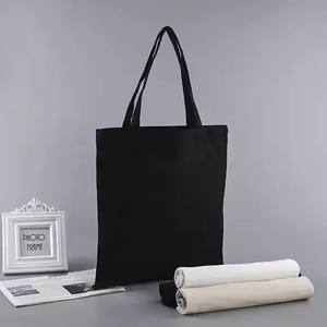 Custom Printed Logo Reusable Shopping <b>Bags</b> 12oz Print Plain <b>White</b> Blank 100% Cotton Canvas <b>Tote</b> <b>Bag</b> With Magnet Buckle - Product Image 4
