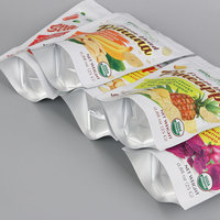 Sachet latéral personnalisé en aluminium et plastique pour emballage de miel, thé, café, lait en poudre