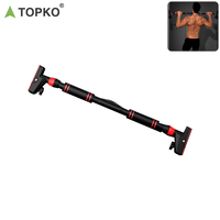 Barre de traction portable TOPKO Best Seller pour entraînement à domicile – Idéale pour les portes