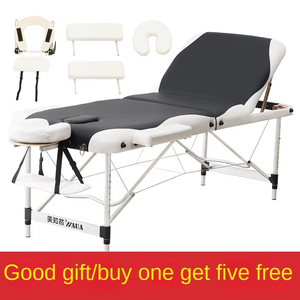 Hot Sale Tragbare zusammen klappbare Tattoo Beauty Massage Bett Hochwertige Spa Moxibustion Bett Massage tisch - Product Image 3