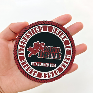 Dessous de verre en PVC jetable imprimé personnalisé papier absorbant imperméable pour hôtel <span class=keywords><strong>restaurant</strong></span> bar KTV café bière boissons pour voiture - Product Image 1