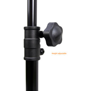Support de sol pour iPad IP-01-4 avec hauteur réglable et rotation à 360 degrés, support de sol pour téléphone et tablette - Product Image 4