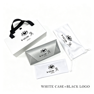 Coffret d'Emballage de Lunettes Pliantes Personnalisé avec Logo pour Lunettes de Soleil Fantaisie, Étui en Carton et Sacs - Product Image 3
