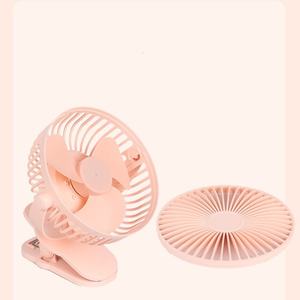 Mini Ventilador USB, Ventilador de Escritorio Silencioso para Estudiantes, Dormitorios, Oficinas, con Clip, Carga por USB, Ultra Larga Duración, Recargable - Product Image 3