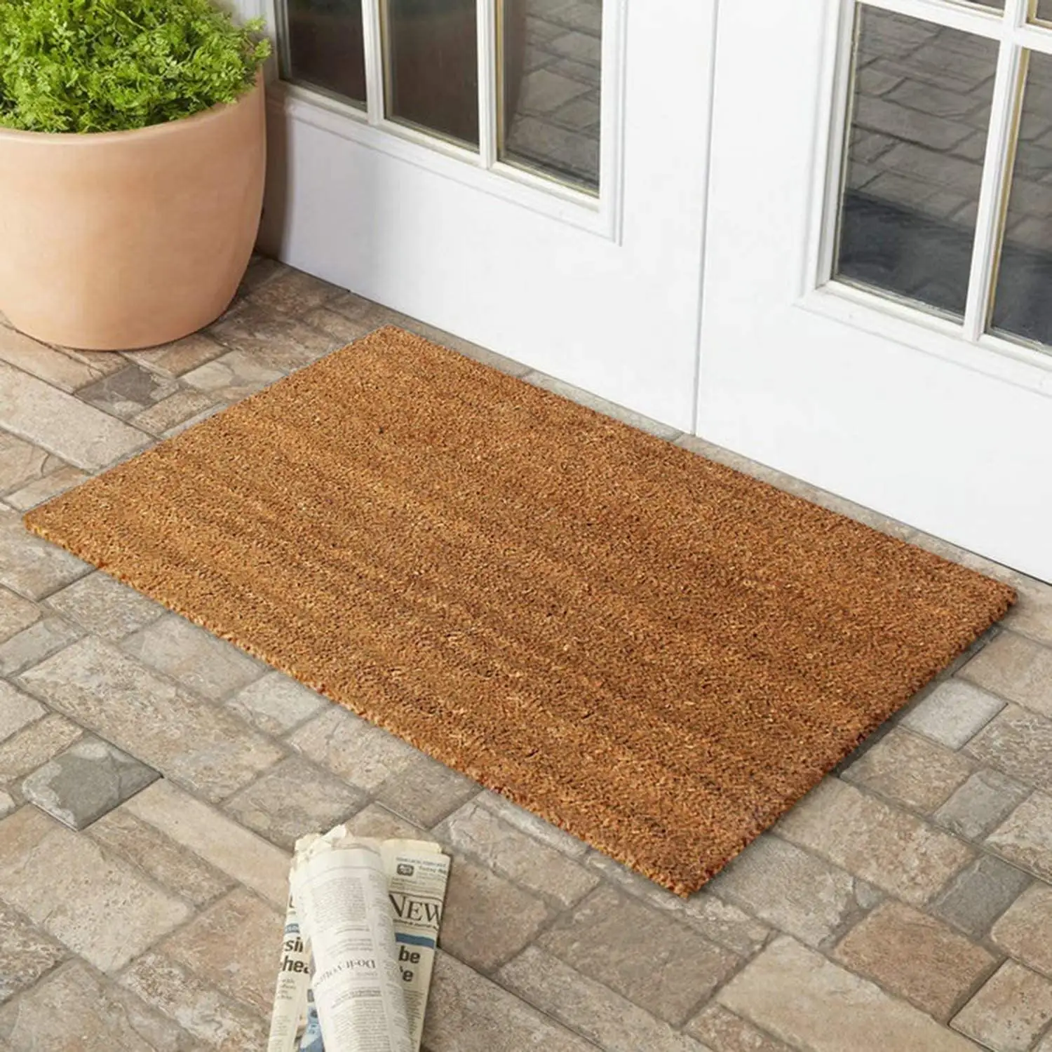 संयुक्त राज्य अमेरिका कनाडा गोदाम RTS जहाज के लिए तैयार कॉयर Doormats