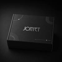 Boîte d'expédition de luxe noire en carton ondulé de qualité supérieure, personnalisée avec logo, à ouverture facile par bande déchirable, pour produits de soin de la peau - Usine tout-en-un