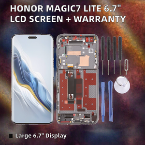 Écran LCD tactile d'origine de haute qualité pour Honor Magic7 Lite, 6,<span class=keywords><strong>7</strong></span> pouces, assemblage complet avec cadre, garantie 1 an - Product Image 3