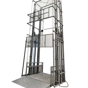 מעלית משא חשמלית הידראולית מדגם SINO SJD-2.0 בעלת כושר הרמה של 1-5 טון, טווח הרמה של 2-15 מטר, מסגרת פלדה, רצועת שרשרת יציבה, הרכבה קלה. - Product Image 4