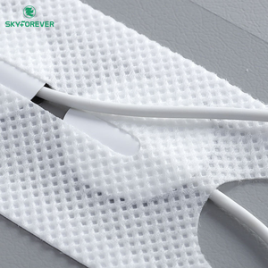 SKYFOREVER Électrodes de déglutition 2.0mm à broche avec câble, auto-adhésives et réutilisables pour machine NMES - Product Image 3