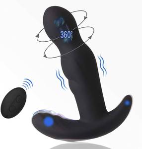 Vibrateur <span class=keywords><strong>Anal</strong></span> Jouets Sexuels Lesbiens 360 Rotation Prostate Massager, Butt Plug Avec Design Ergonomique 30 Modèles Puissants de Stimulation - Product Image 2