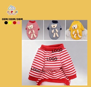 Chaqueta con capucha para mascotas de diseño clásico de poliéster ecológico, adecuada para perros y gatos pequeños/medianos/grandes chaqueta cálida de invierno - Product Image 3