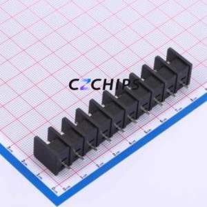 DBT30S-8.25-10P-BK-P Barrier Terminal Block Through hole Component (THT),P=8.25mm Connector - Product Image 2