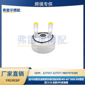<b>Heat</b> Exchanger <b>Tube</b> 227557 227571 9807979380 Aluminum Alloy For Peugeot Citron Huayra Automatic Transmission - Product Image 5