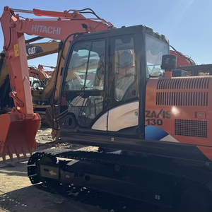 Excavadora Hidráulica de Orugas Usada Hitachi ZX130 ZX138 de Buen Rendimiento, 13 Toneladas, Marca Japonesa, Segunda Mano, Pocas Horas de Trabajo, EPA CE - Product Image 6