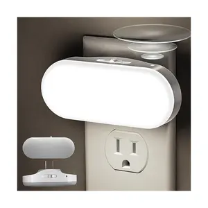 LOHAS lampu malam LED Plug ke dinding, lampu malam Sensor lampu malam untuk kamar anak, lampu malam hemat energi dapat diredupkan 1W