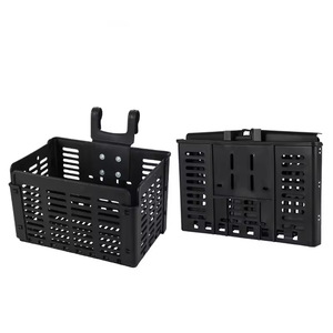 PUSAI Bicycle Accessories Plastic Detachable <strong>Basket</strong> <strong>Front</strong> <strong>Bike</strong> <strong>Basket</strong> with Handles <strong>for</strong> Fixie <strong>Bike</strong> - Product Image 6