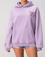 Sweat-shirts à capuche pour femmes, fournisseurs vérifiés, mode streetwear, broderie personnalisée, sweats à capuche surdimensionnés pour femmes