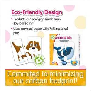 Giochi di Memoria con Animali Auto-Correttivi 'Testa e Coda' 15 <span class=keywords><strong>Puzzle</strong></span>, Attività Educative per l'Apprendimento, Giocattoli Premiati - Product Image 5