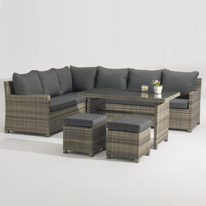 Conjuntos de Comedor para Jardín, Nuevo Diseño, Estilo Casual, Sofá de Mimbre para Exteriores - Product Image 2