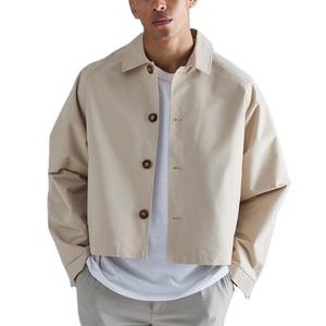 Мужской непромокаемый плащ с длинным рукавом - Product Image 1