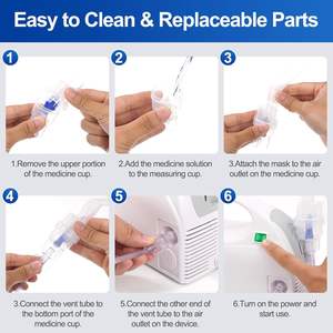 Cukup <span class=keywords><strong>Nebulizer</strong></span> Inhalador Jet asma Genggam kualitas tinggi kompresor <span class=keywords><strong>Piston</strong></span> <span class=keywords><strong>Nebulizer</strong></span> - Product Image 4