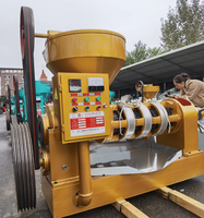 Máquina Prensa de Aceite para Semillas de Cacahuete, Soja y Girasol con Control de Temperatura YZYX140WK, Suministro Directo de Fábrica para Exportación