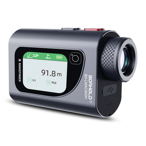 מד טווח לייזר גולף דור חדש מסך מגע חכם תצוגת צבע צדדית הודעת קולית פלסטיק ABS חיצוני פרימיום 6.5X - Product Image 5