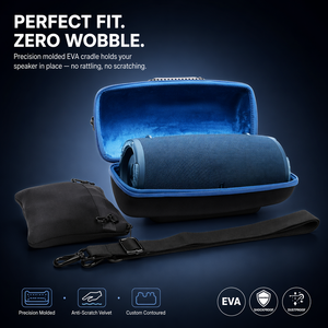 Étui de transport rigide en EVA pour <span class=keywords><strong>enceinte</strong></span> <span class=keywords><strong>Bluetooth</strong></span> portable étanche <span class=keywords><strong>Xtreme</strong></span> <span class=keywords><strong>3</strong></span> – Sac de protection pratique et portable - Product Image 1