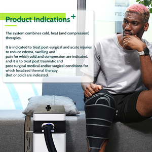 क्रायोपॉश नए पुनर्वास उपकरण के लिए बर्फ की आवश्यकता नहीं होती है और ठंडा संपीड़न भौतिक चिकित्सा उपकरण मशीन प्रणाली - Product Image 3
