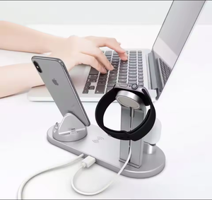 Tốt Nhất Bán Hầu Hết Các Sản Phẩm Được Bán 3 Trong 1 Nhanh Chóng Sạc <span class=keywords><strong>Dock</strong></span> <span class=keywords><strong>6</strong></span> Trong 1 Sạc Không Dây Chủ Cho <span class=keywords><strong>Iphone</strong></span> Airpods Đối Với Apple <span class=keywords><strong>Iwatch</strong></span> - Product Image 3