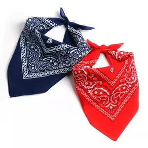 उच्च गुणवत्ता सस्ते डिजिटल कस्टम नरम bandana प्रिंट नाम पर मुद्रित वर्ग कपास bandana दुपट्टा