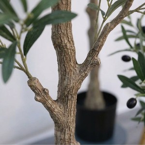 Árbol de <span class=keywords><strong>Olivo</strong></span> Artificial Realista en Maceta, Planta Biónica Simulada para Decoración de Interiores, Hogar u Oficina, Estilo Nórdico, Gran Volumen de Vegetación - Product Image 4