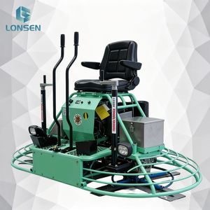 Talocheuse à essence robuste MQ836, 8 lames, 315 kg, moteur GX690/BS23 24 CV, boîte de vitesses, machine à lisser les surfaces en béton - Product Image 1