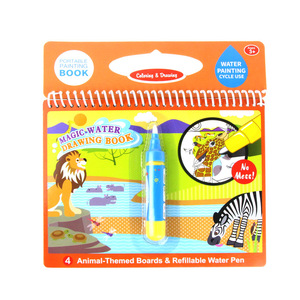 Libro Mágico de Agua Reutilizable al por Mayor para Niños, Pizarra de Dibujo, Libro de Pintura con Bolígrafo y Material de Papel para Aprender y Jugar - Product Image 6