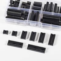 Conectores de Sockets IC de 6, 8, 14, 16, 18, 20, 24, 28, 32 y 40 Pines, Socket DIP, DIP6, DIP8, DIP14, DIP16, DIP18, DIP20, DIP24
