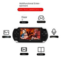Console de jeu portable X6 8 Go, compatible SFC/FC/GB/MD, design portable HD, 10000 jeux rétro intégrés, résolution 4K, extension 32 Go